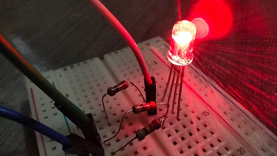 LED and digitalWrite