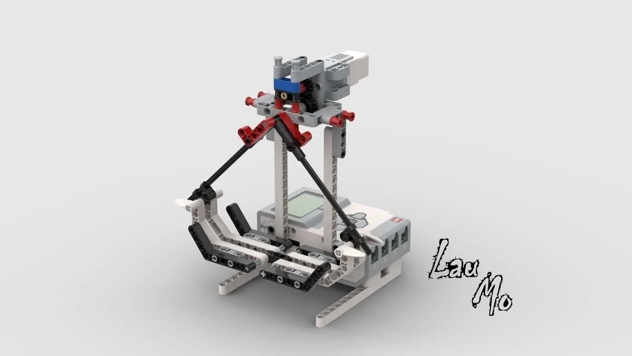 The finished Pirate Ship model, built from LEGO MINDSTORMS EV3.