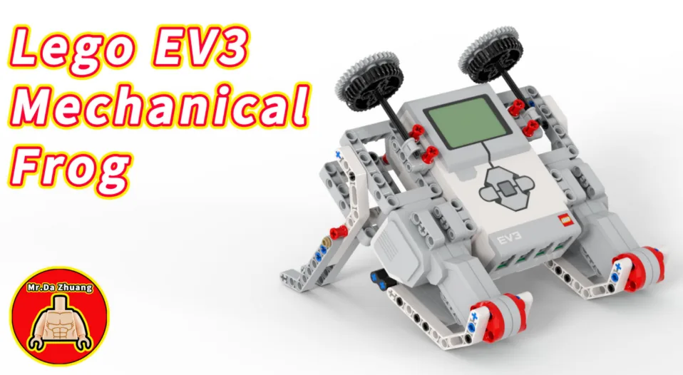 The finished Mechanical Frog model, built from LEGO MINDSTORMS EV3.