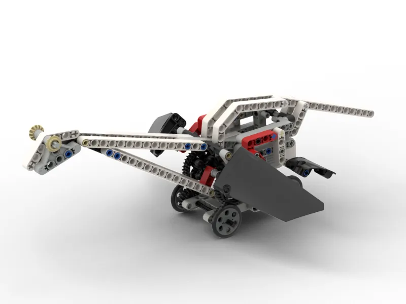 The finished Plesiosaurus model, built from LEGO MINDSTORMS EV3.