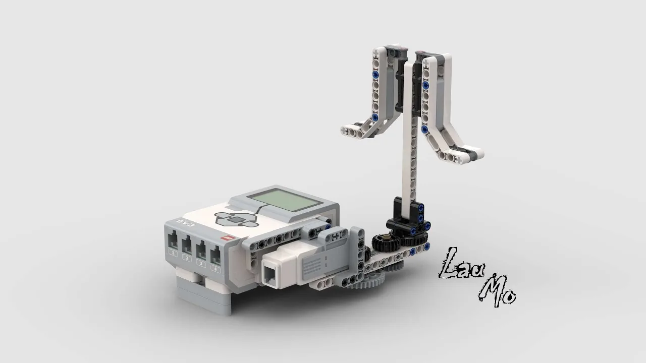 The finished EV3 Amusement Park Small Swing Rides model, built from LEGO MINDSTORMS EV3.
