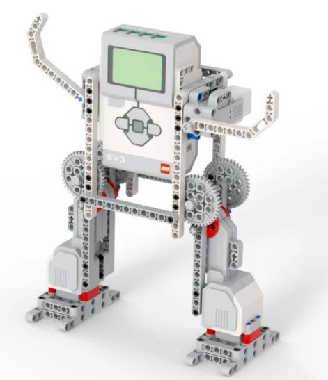 The finished EV3 Dancing Robot model, built from LEGO MINDSTORMS EV3.