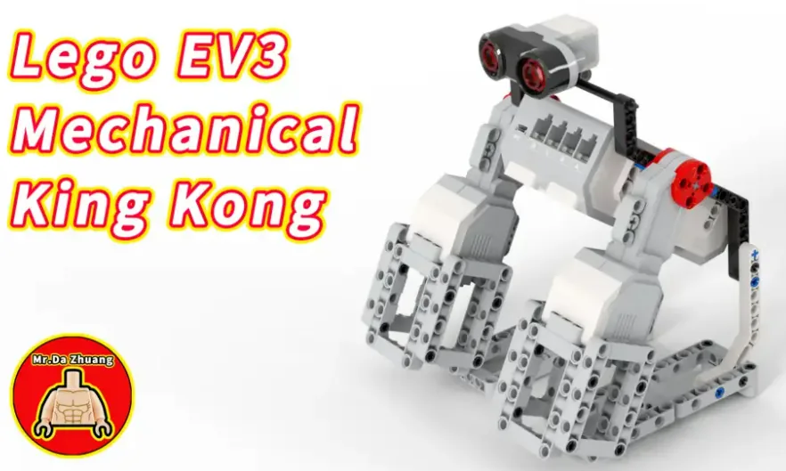 The finished EV3 Mechanical King Kong model, built from LEGO MINDSTORMS EV3.