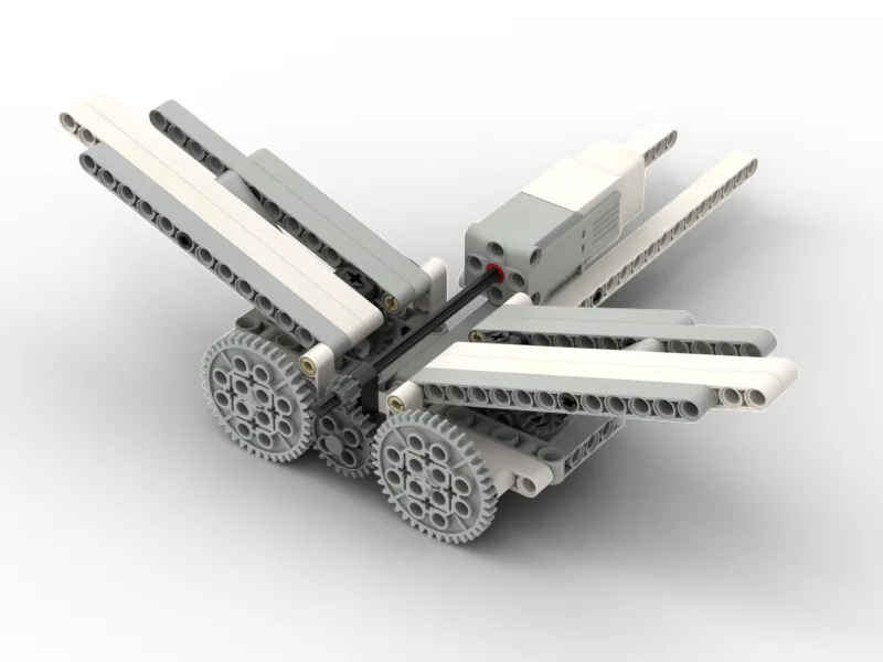 The finished Butterfly model, built from LEGO MINDSTORMS EV3.