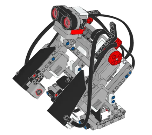 The finished EV3 Gorilla model, built from LEGO MINDSTORMS EV3.
