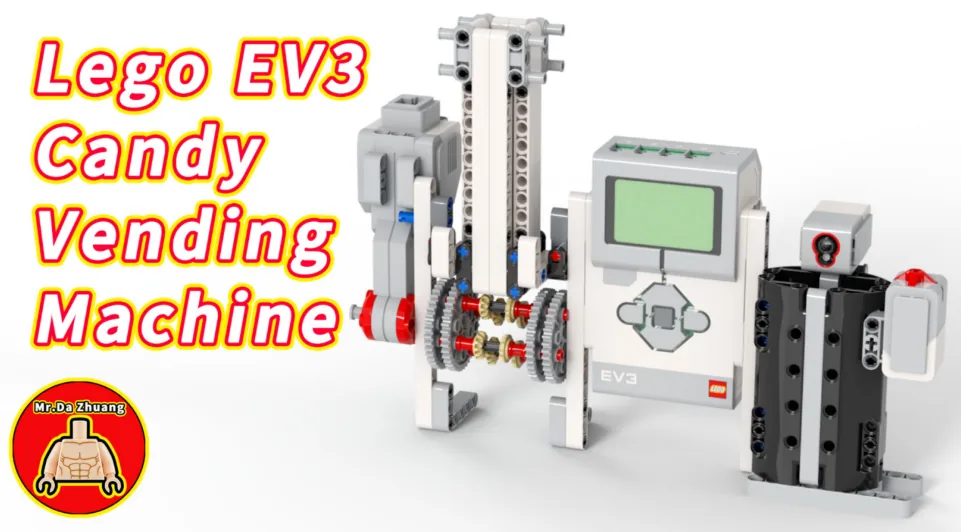 The finished EV3 Candy Vending Machine model, built from LEGO MINDSTORMS EV3.