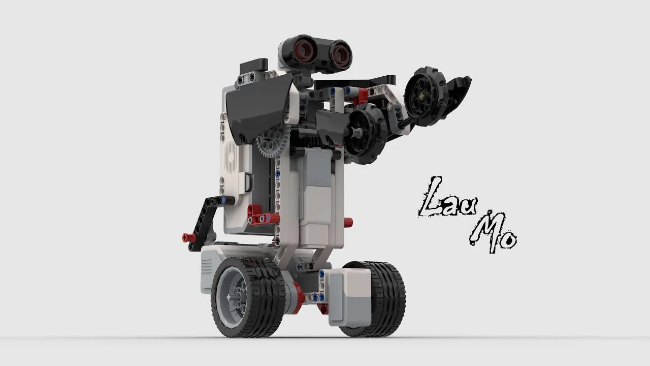 The finished EV3 IP MAN 1 model, built from LEGO MINDSTORMS EV3.