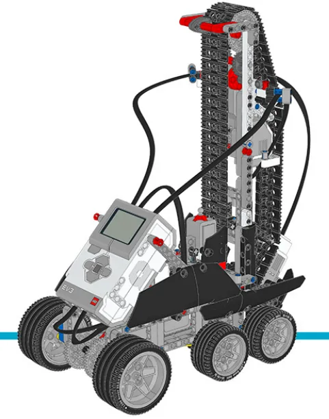 The finished Stair Climber model, built from LEGO MINDSTORMS EV3.