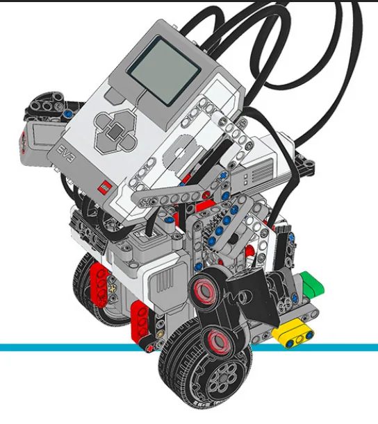 The finished Gyro Boy model, built from LEGO MINDSTORMS EV3.