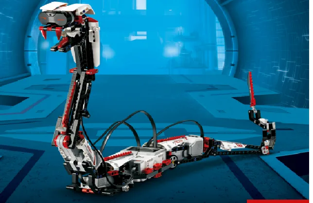 The finished EV3 R3PTAR model, built from LEGO MINDSTORMS EV3.