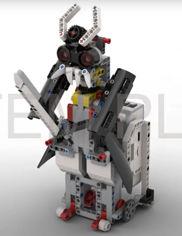 The finished EV3 SAMURAI model, built from LEGO MINDSTORMS EV3.