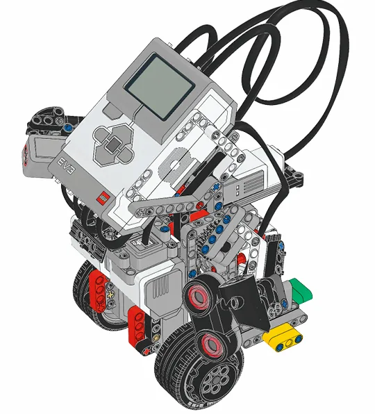 The finished EV3 Model Core Set Gyro Boy model, built from LEGO MINDSTORMS EV3.