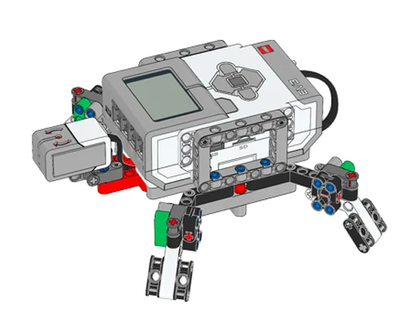 The finished EV3 Turtle model, built from LEGO MINDSTORMS EV3.
